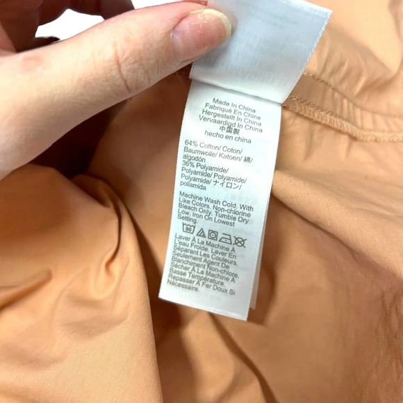 J. Crew Lightweight Utility Jacket in Warm Taupe Pink Size XXS - Picture 10 of 11